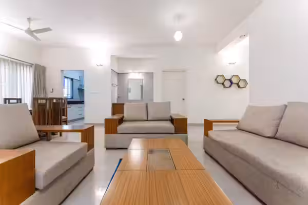 Apartment in HSR Layout with Living Area
