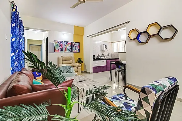 Apartment in Wakad with Living Area
