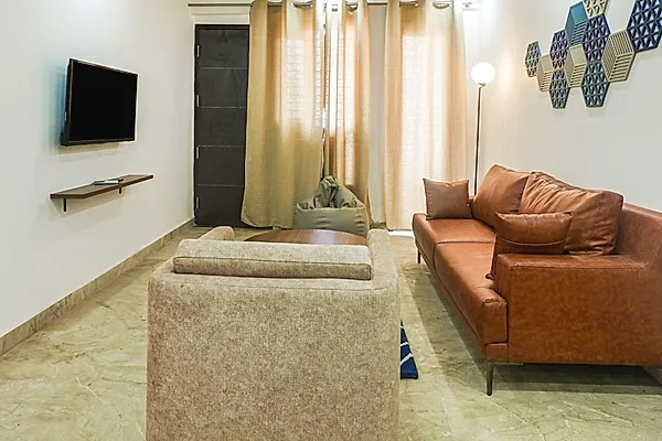 Apartment in HUDA City Center with Living Area