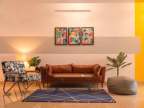 Apartment in HUDA City Center with Living Area