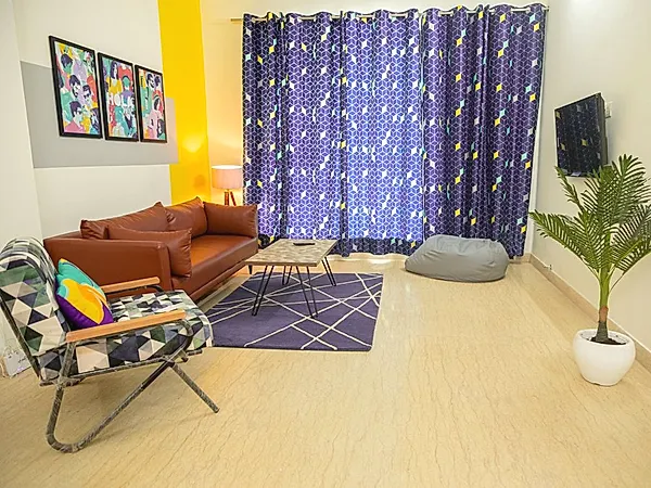 Apartment in HUDA City Center with Living Area