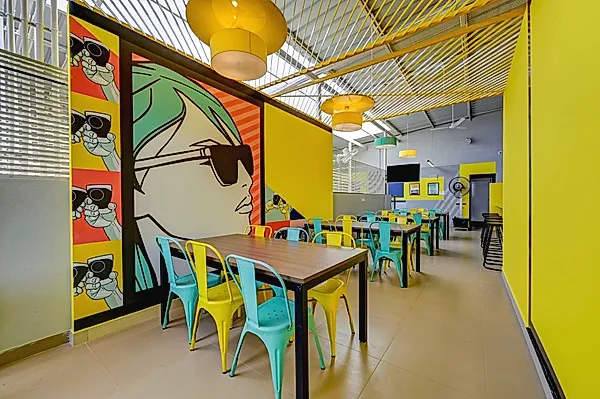 PG in Bellandur with Dining Area