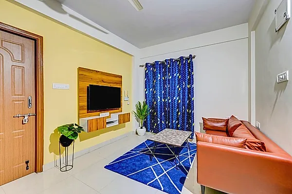 Apartment in Manyata Tech Park with Living Area
