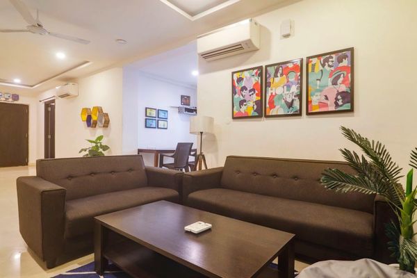 Apartment in Q City with Living Area