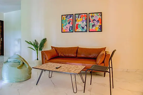 Apartment in Senapati Bapat Road with Living Area