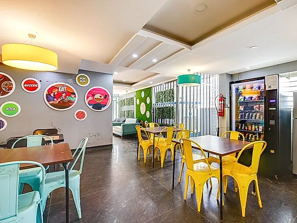 PG in Reva University with Dining Area