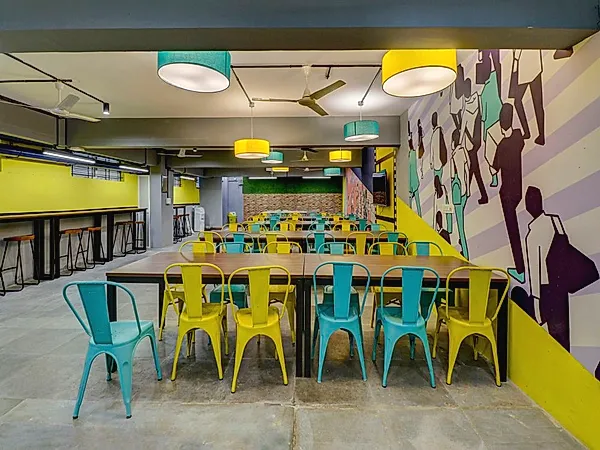 PG in Reva University with Dining Area