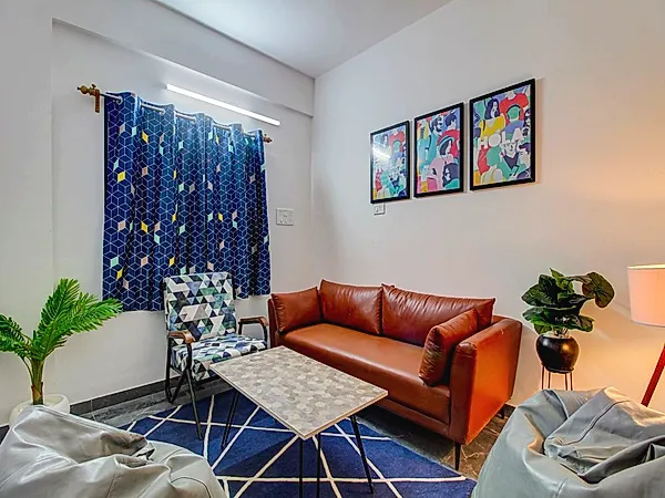 Apartment in Senapati Bapat Road with Living Area